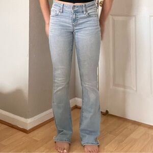 American Eagle Outfitters Blue Straight Leg Jeans